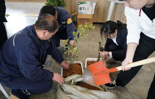 绿动未来，环保同行|佳境环保植树节盆栽种植活动圆满举行